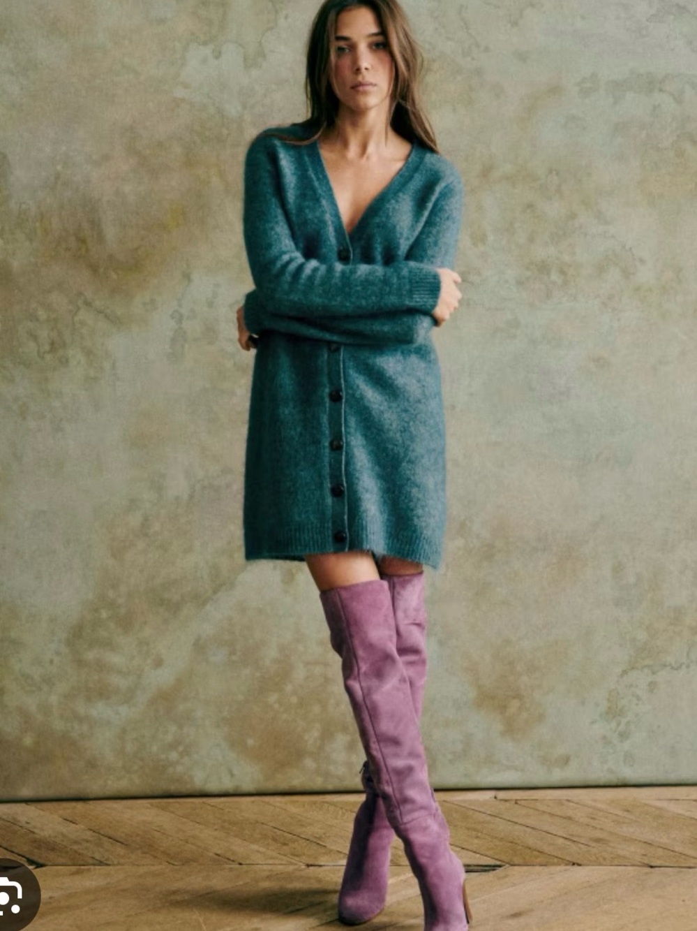 NWT Sezane Joanie sweater Dress XS